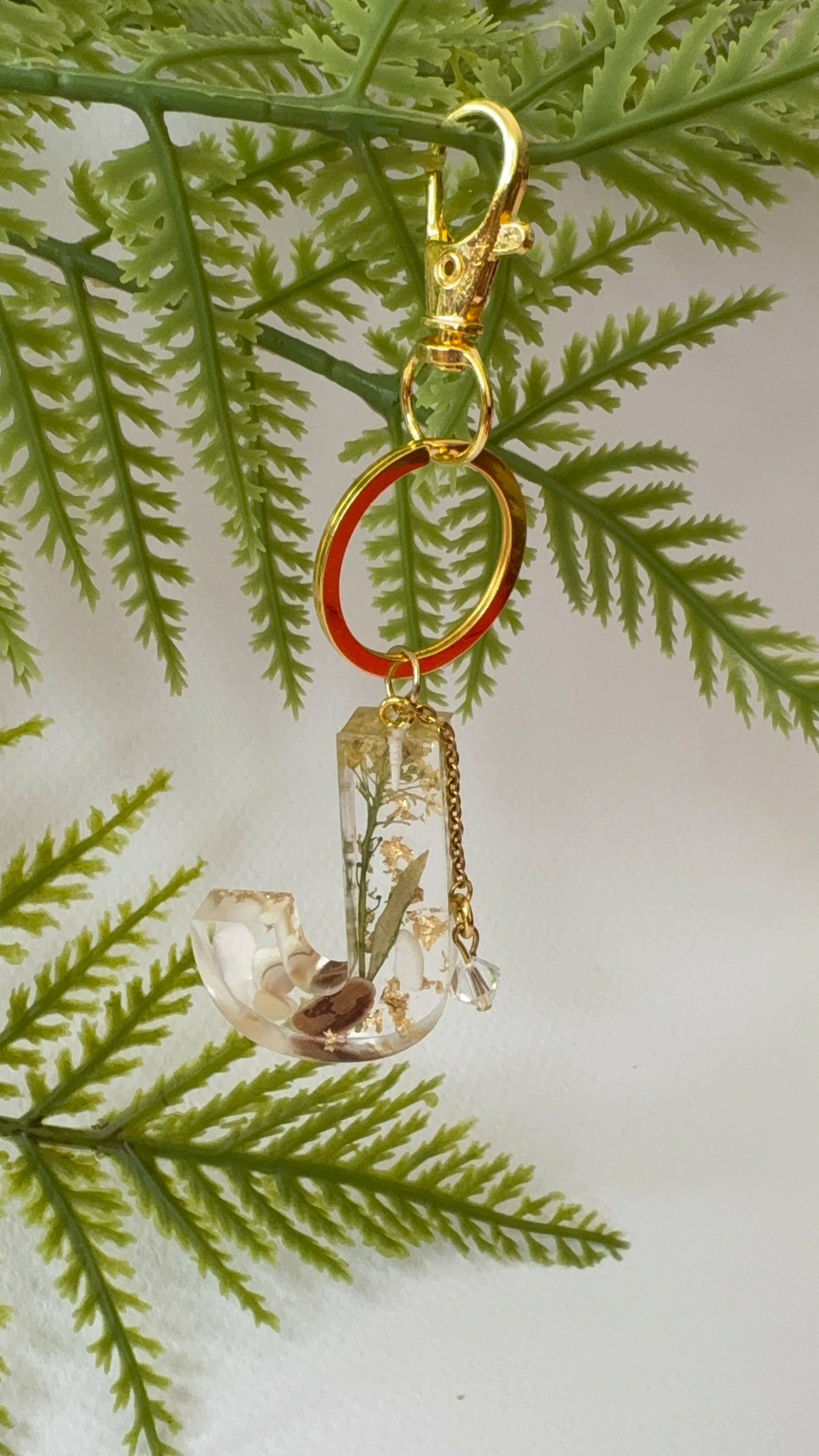 Porte-clés collection lettres Dorés