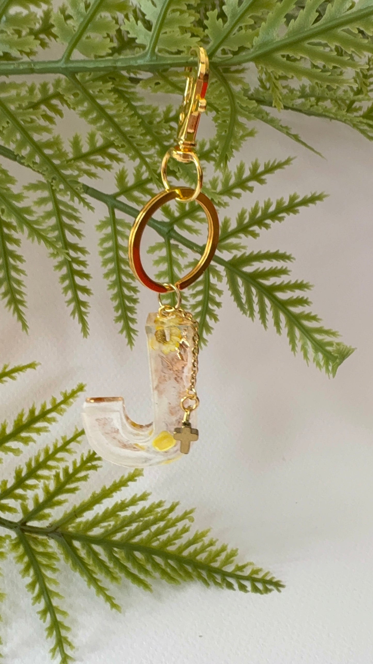 Porte-clés collection lettres Dorés