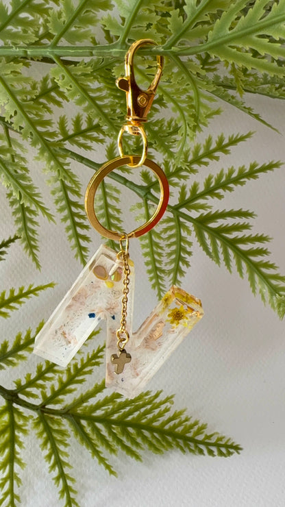 Porte-clés collection lettres Dorés