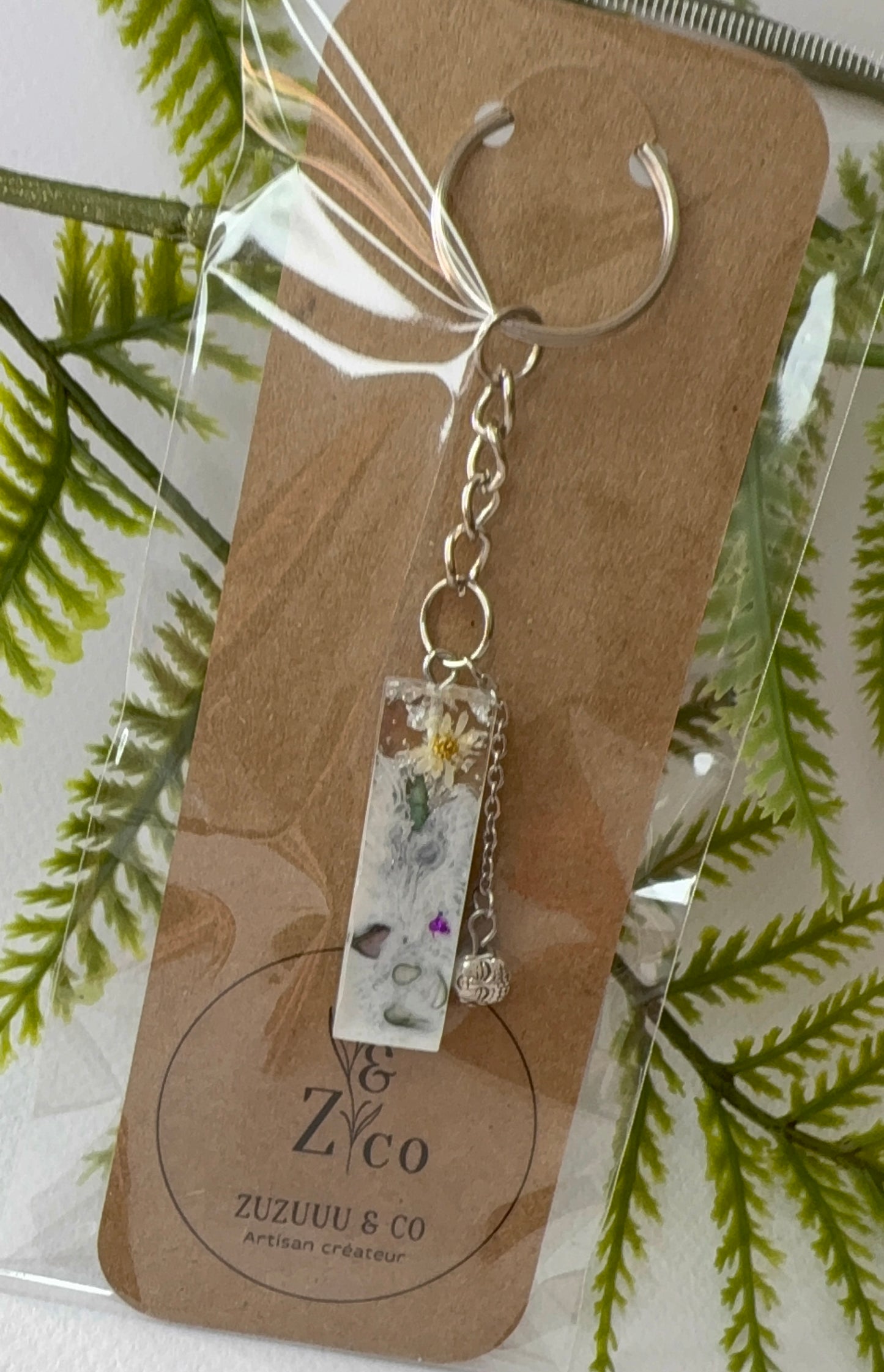 Porte-clés collection lettres Argentés