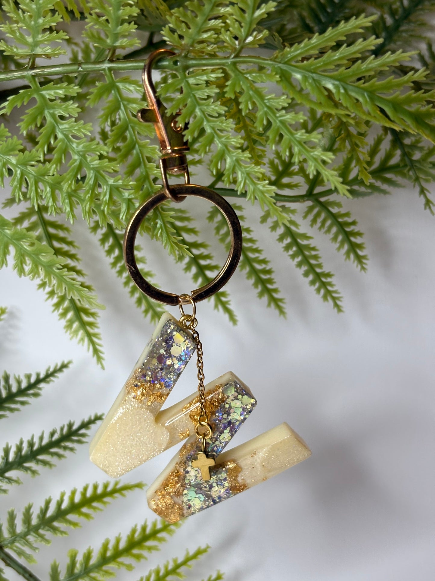 Porte-clés collection lettres Dorés