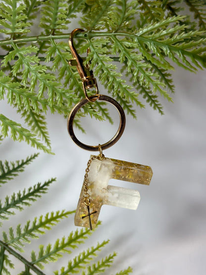 Porte-clés collection lettres Dorés