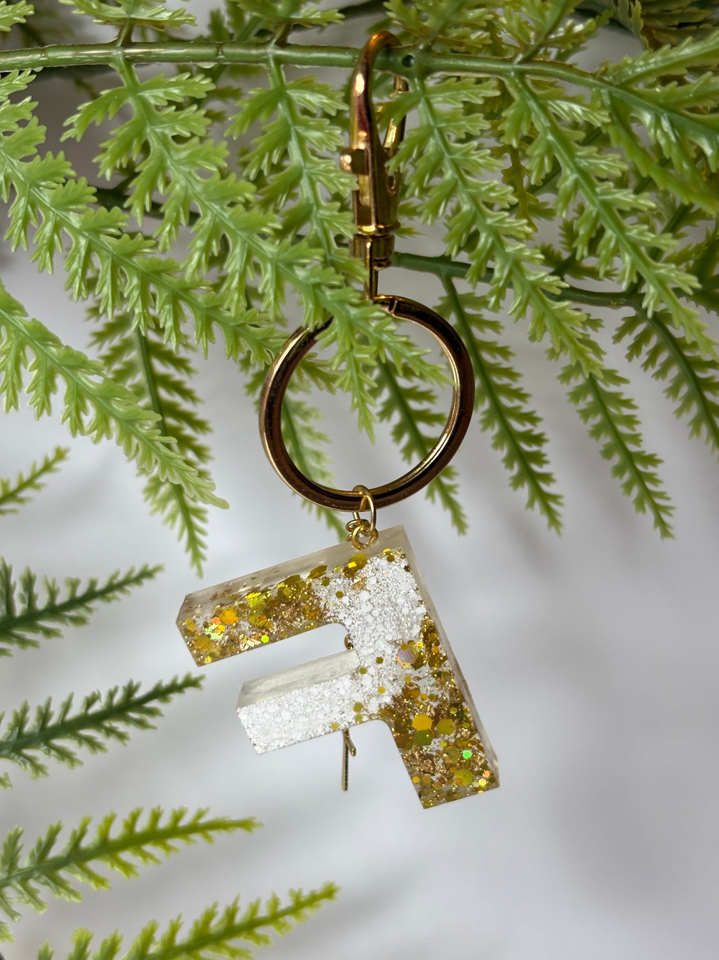 Porte-clés collection lettres Dorés