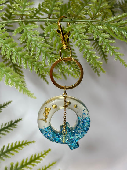 Porte-clés collection lettres Dorés