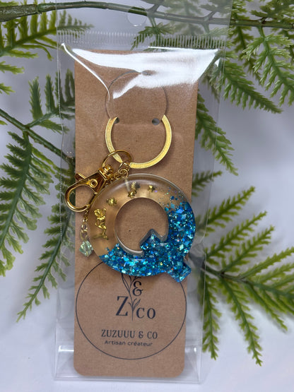 Porte-clés collection lettres Dorés