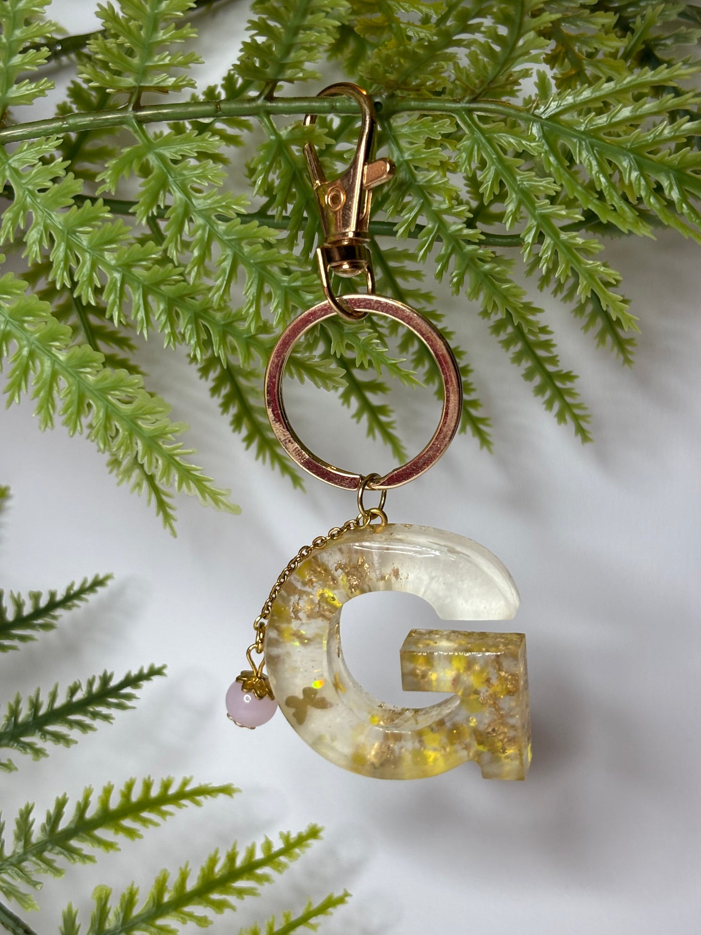 Porte-clés collection lettres Dorés