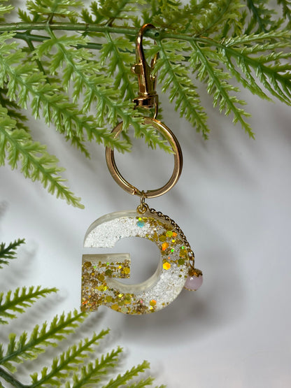Porte-clés collection lettres Dorés