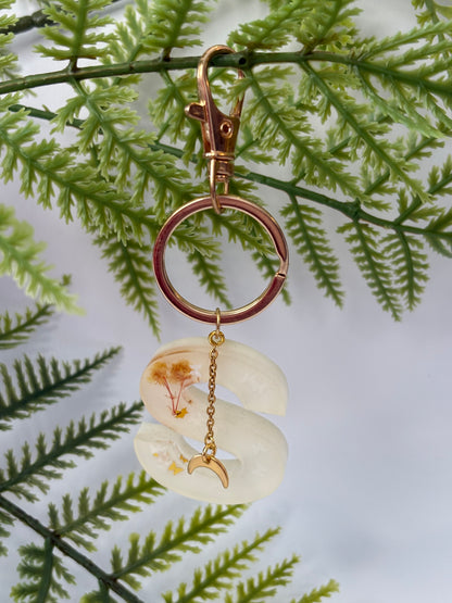 Porte-clés collection lettres Dorés