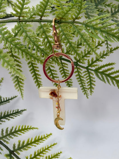 Porte-clés collection lettres Dorés