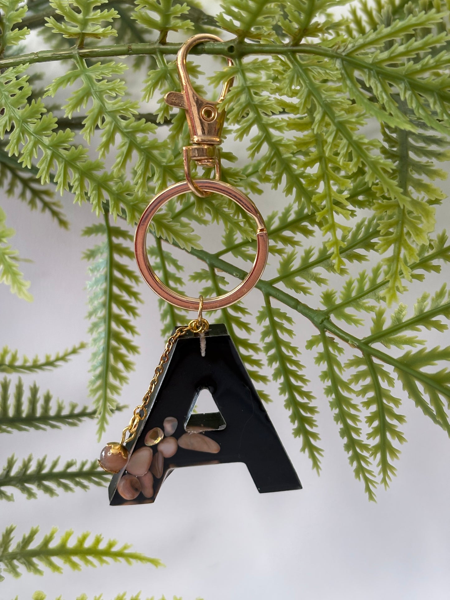 Porte-clés collection lettres Dorés