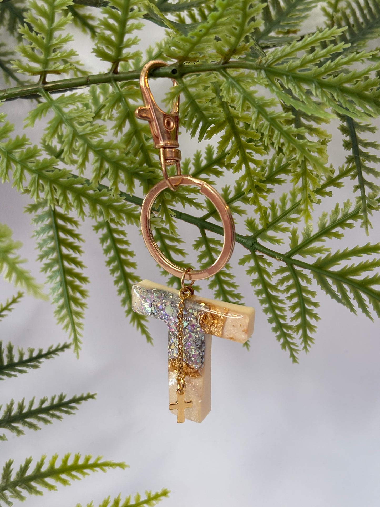 Porte-clés collection lettres Dorés