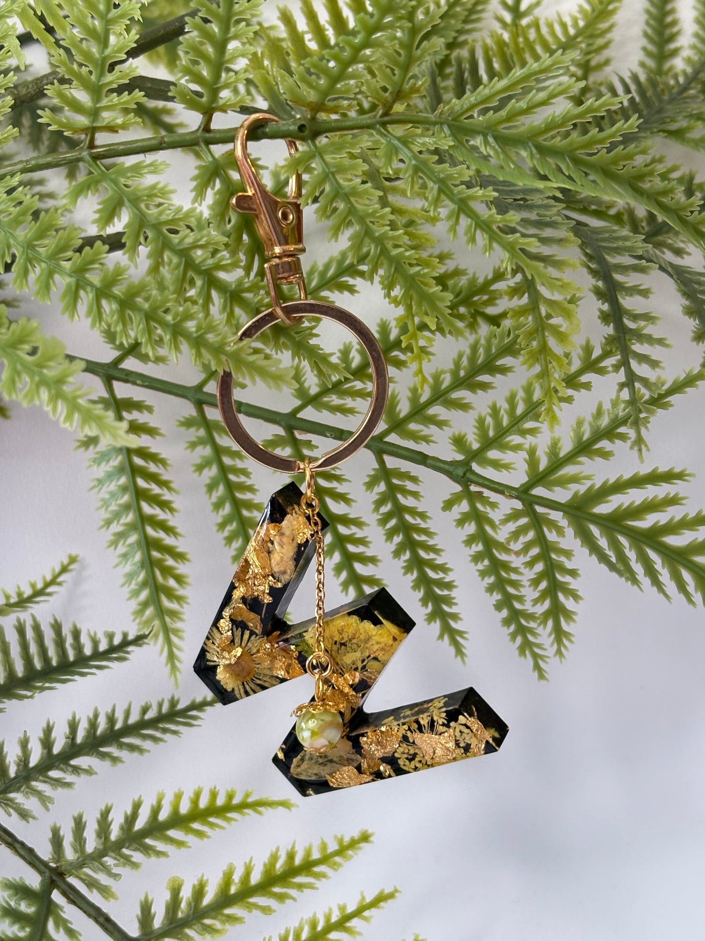 Porte-clés collection lettres Dorés