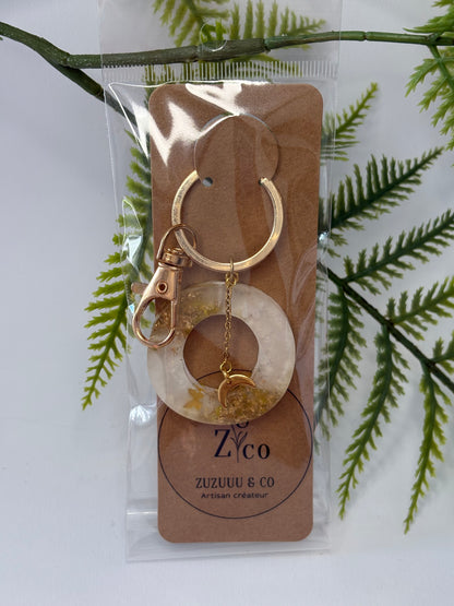 Porte-clés collection lettres Dorés