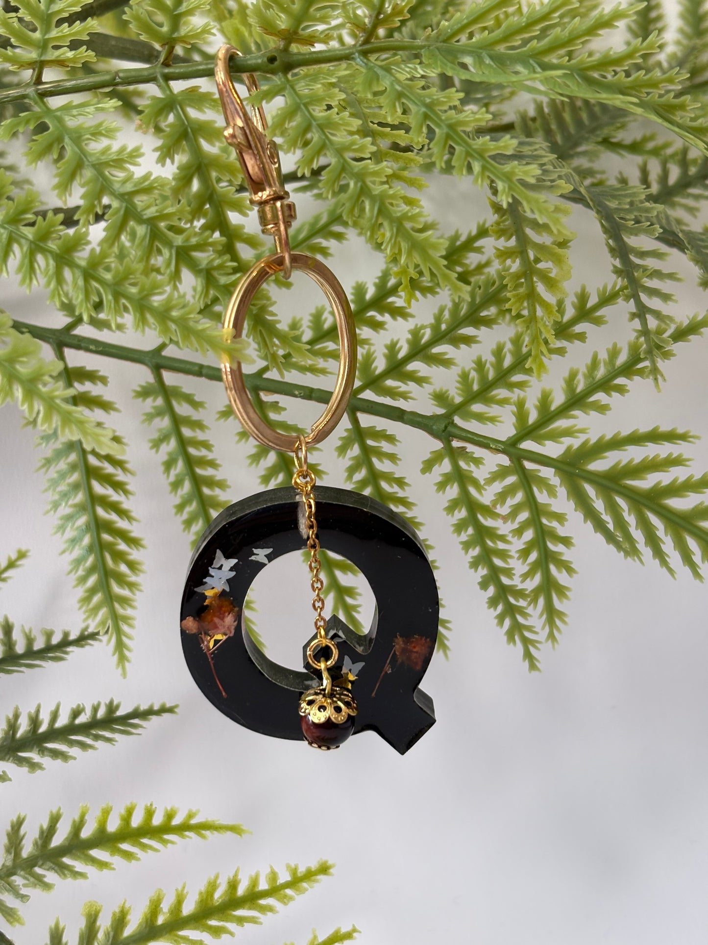 Porte-clés collection lettres Dorés