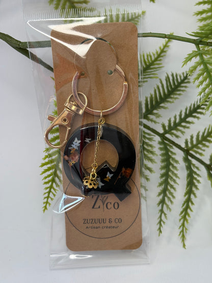 Porte-clés collection lettres Dorés