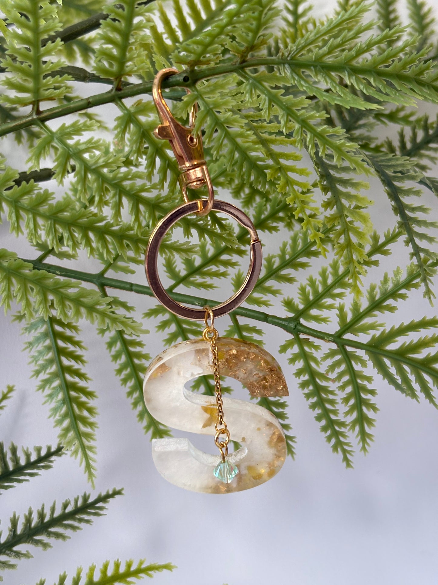 Porte-clés collection lettres Dorés