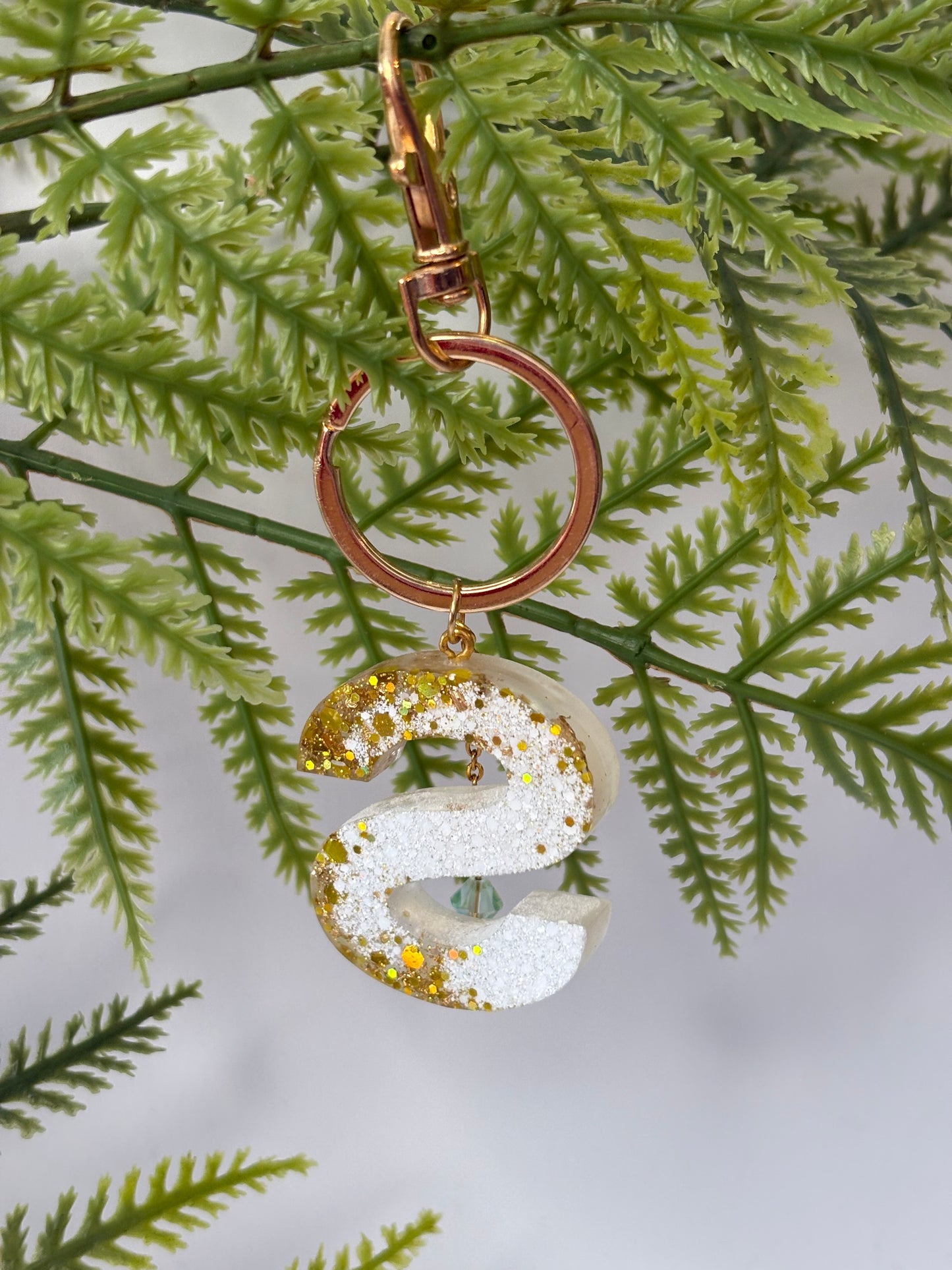 Porte-clés collection lettres Dorés