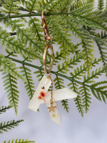 Porte-clés collection lettres Dorés