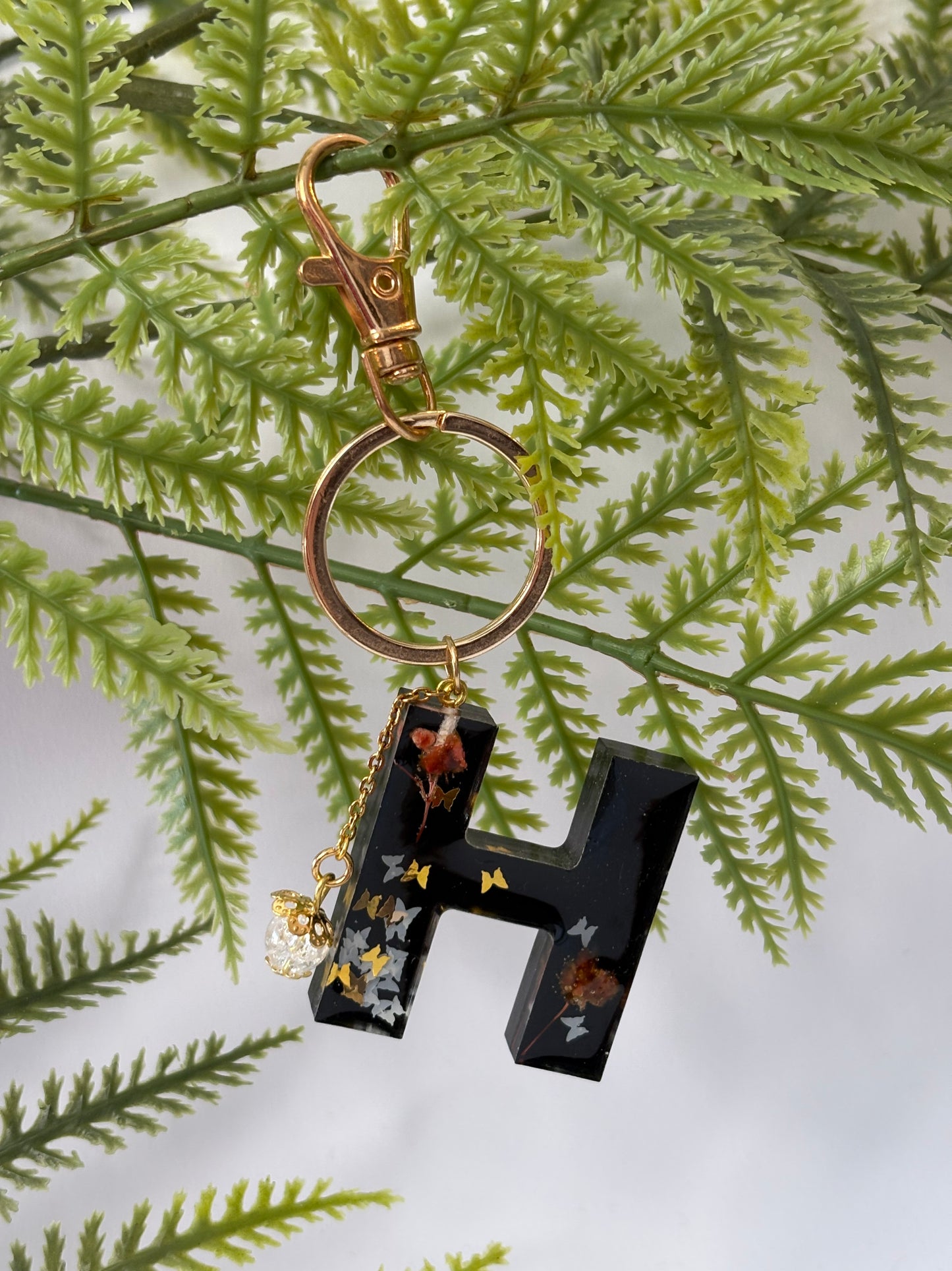 Porte-clés collection lettres Dorés