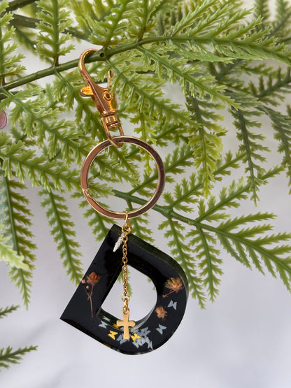 Porte-clés collection lettres Dorés