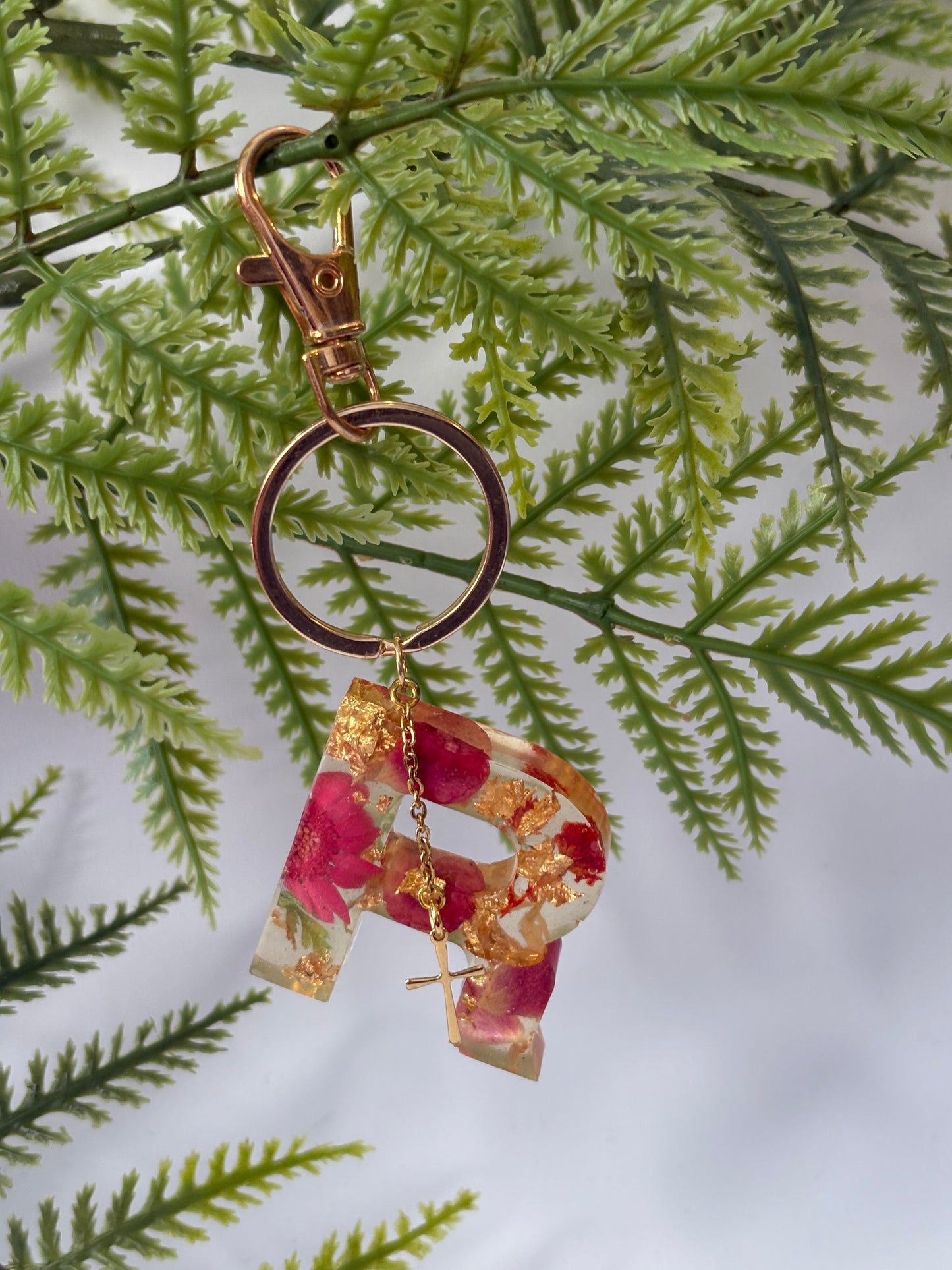 Porte-clés collection lettres Dorés