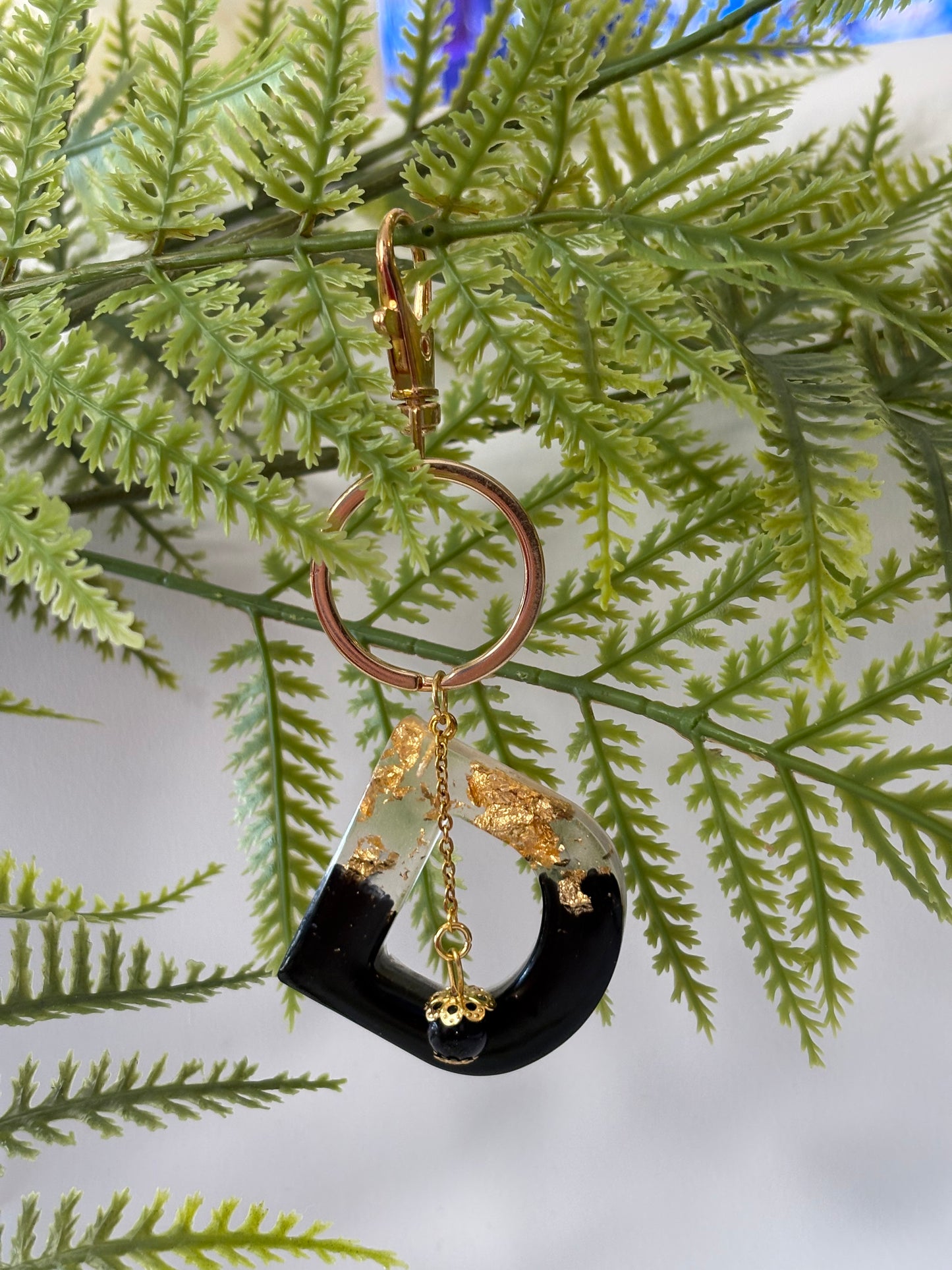 Porte-clés collection lettres Dorés