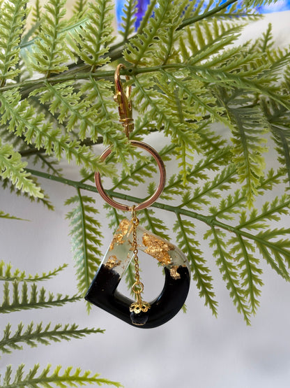 Porte-clés collection lettres Dorés