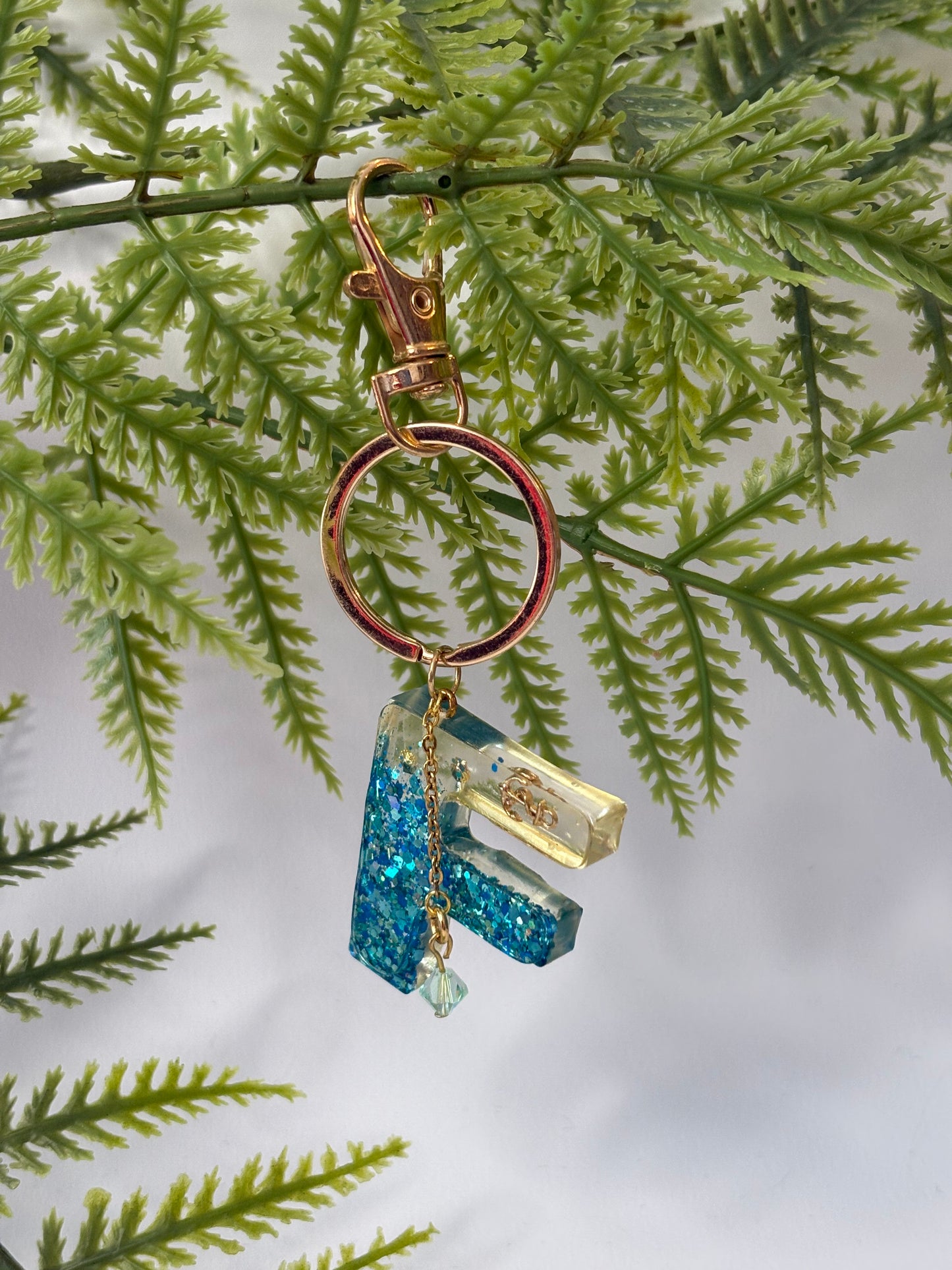 Porte-clés collection lettres Dorés