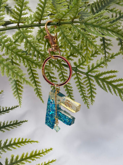 Porte-clés collection lettres Dorés