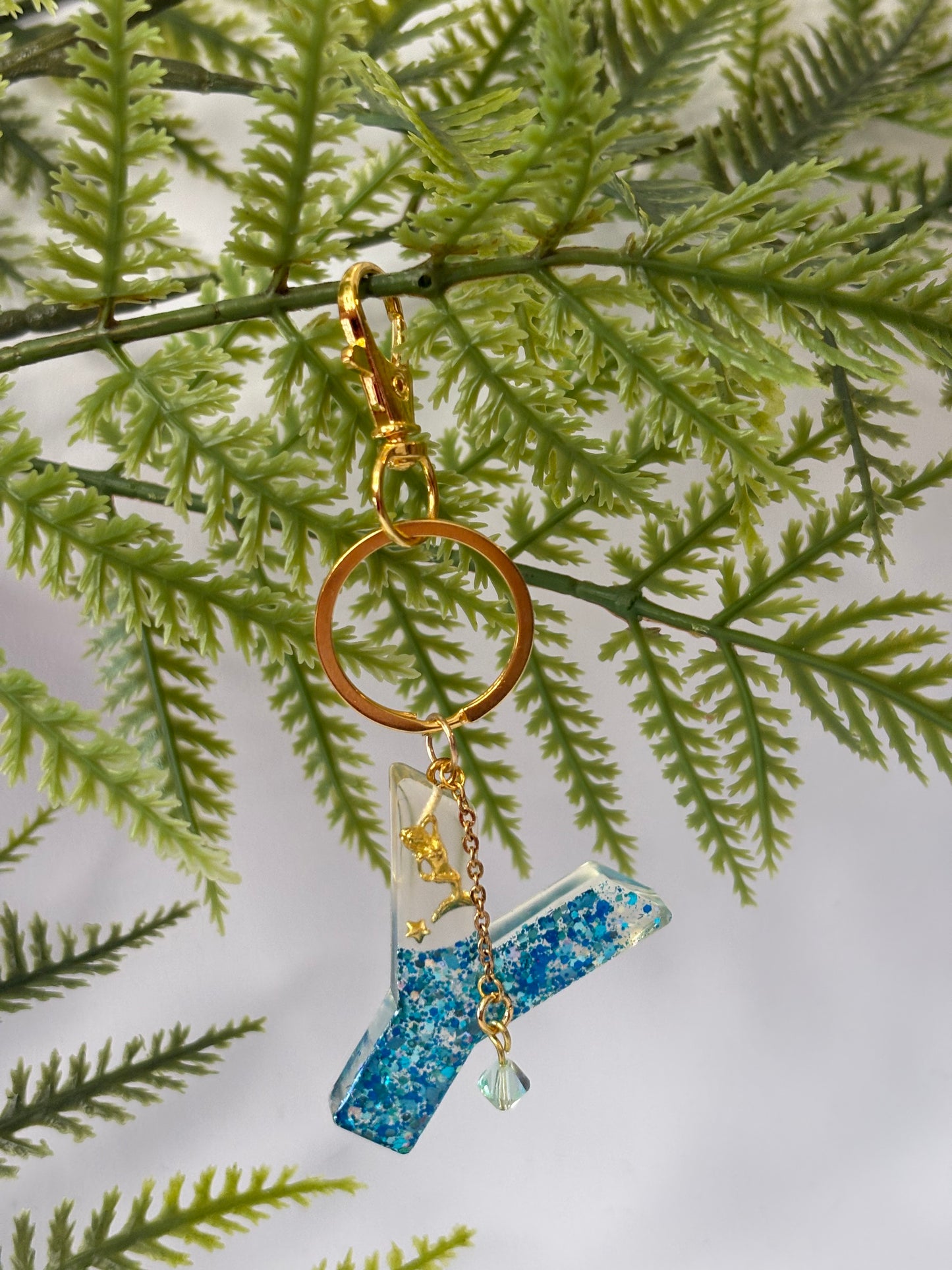 Porte-clés collection lettres Dorés