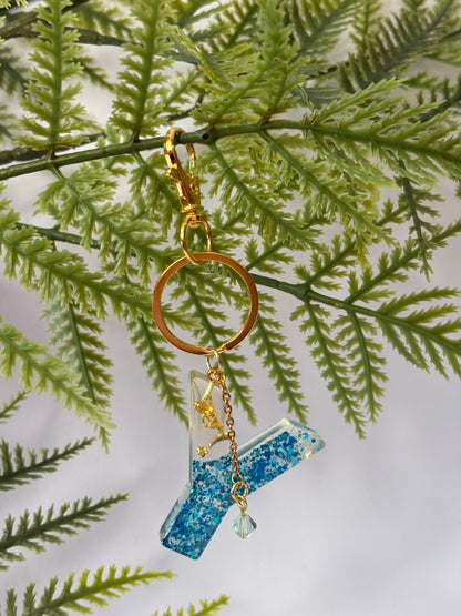 Porte-clés collection lettres Dorés