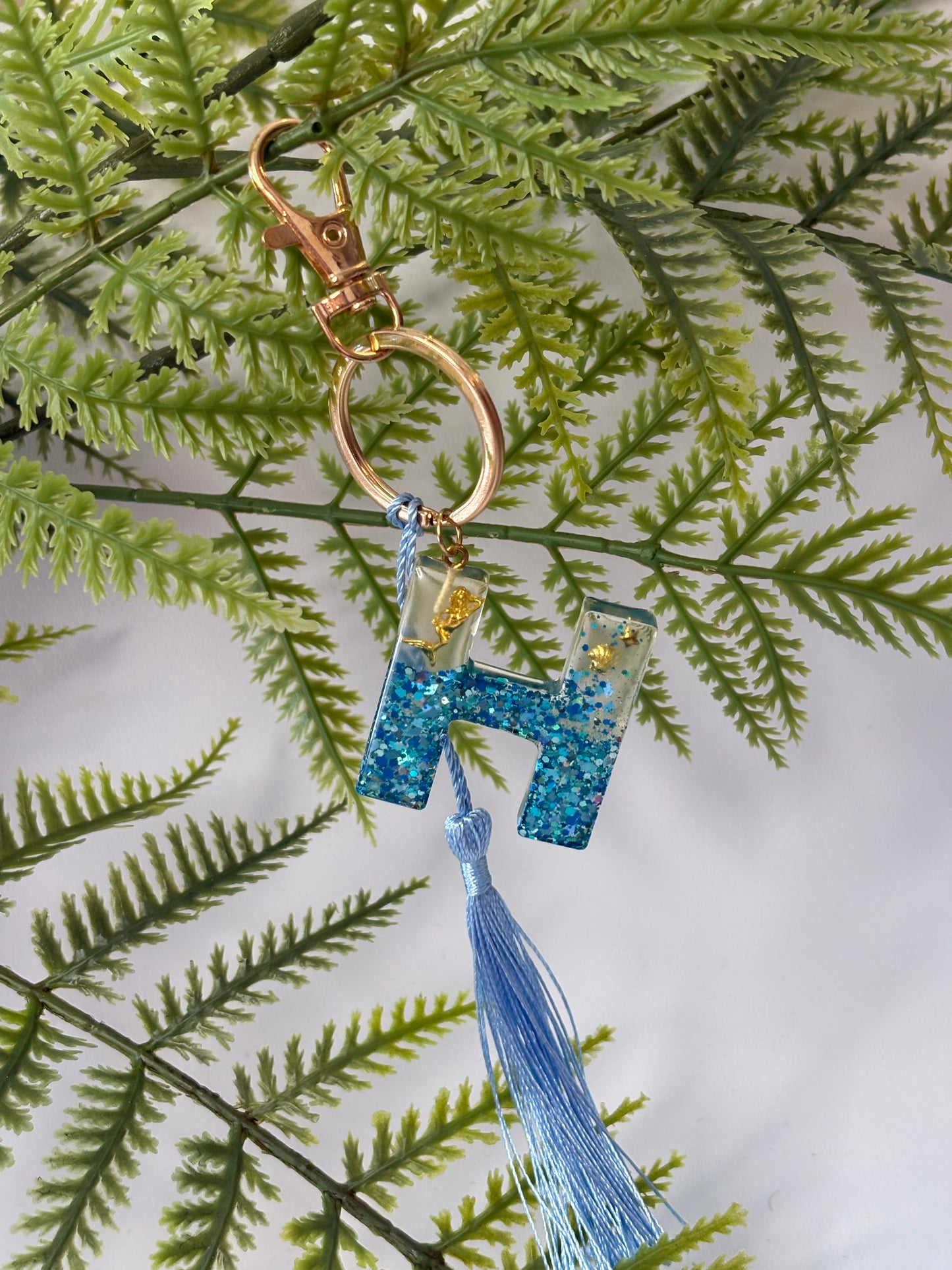 Porte-clés collection lettres Dorés