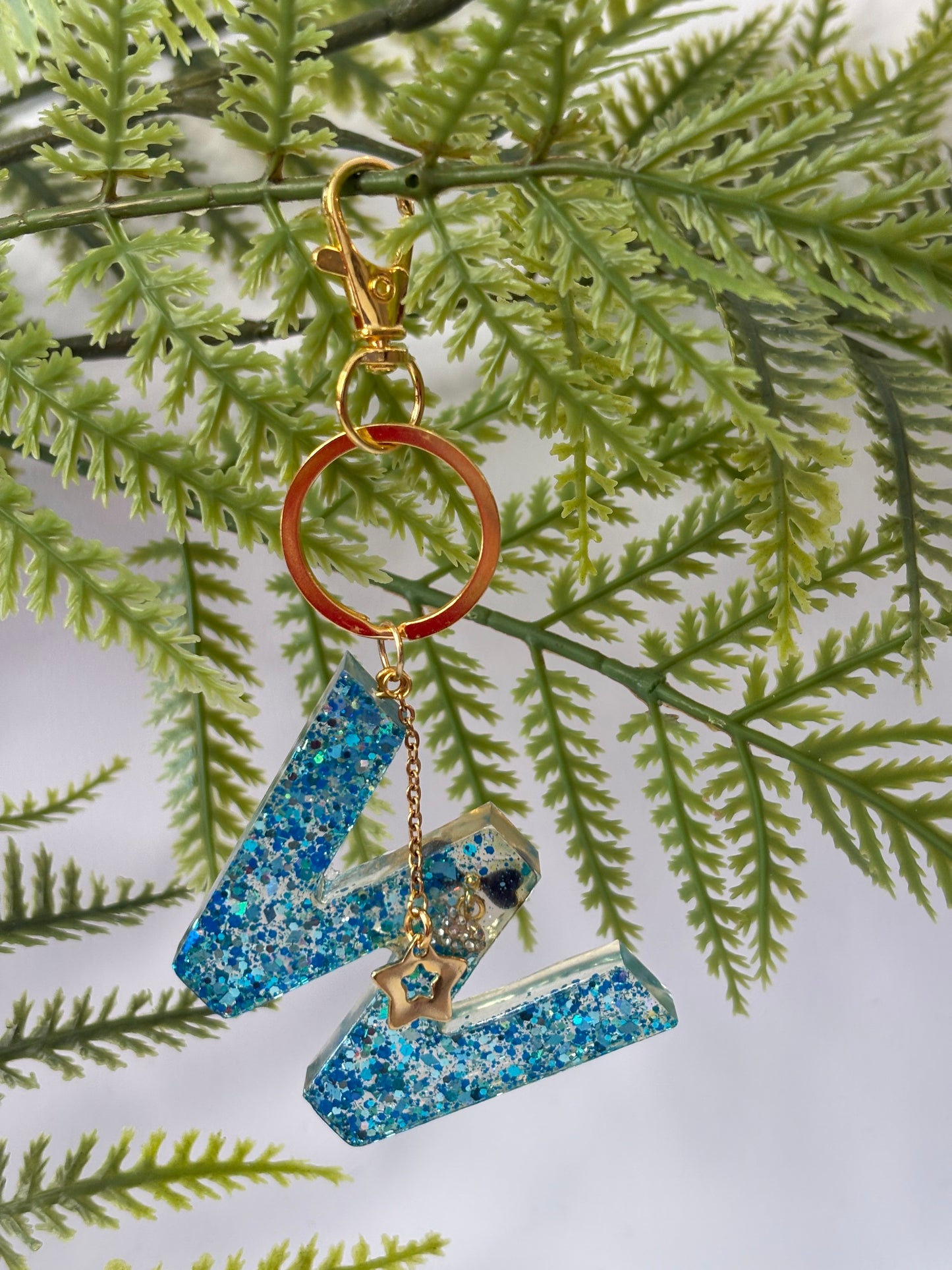 Porte-clés collection lettres Dorés