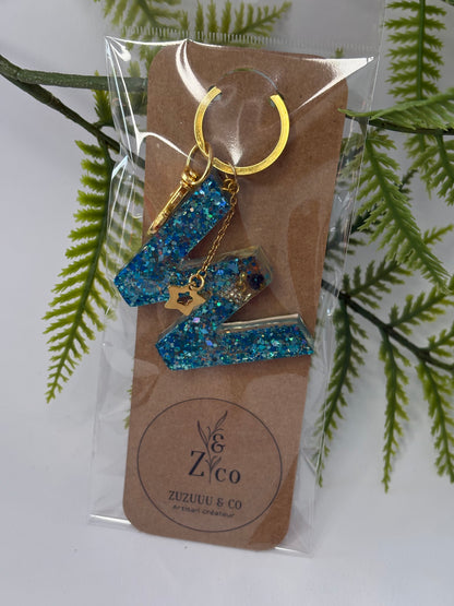 Porte-clés collection lettres Dorés