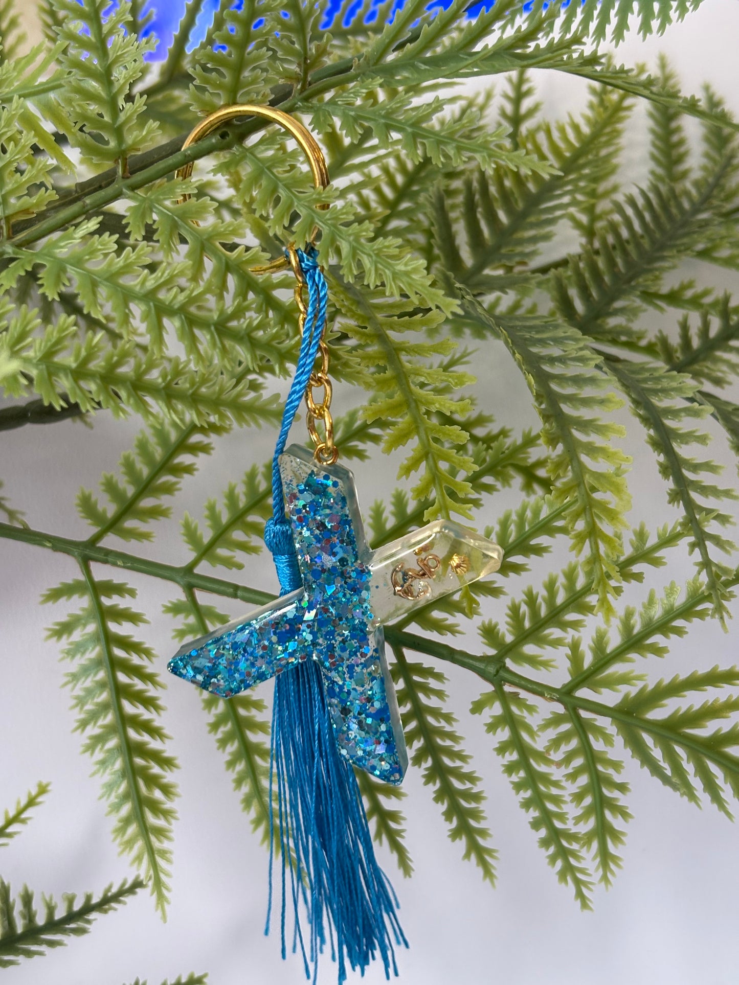 Porte-clés collection lettres Dorés