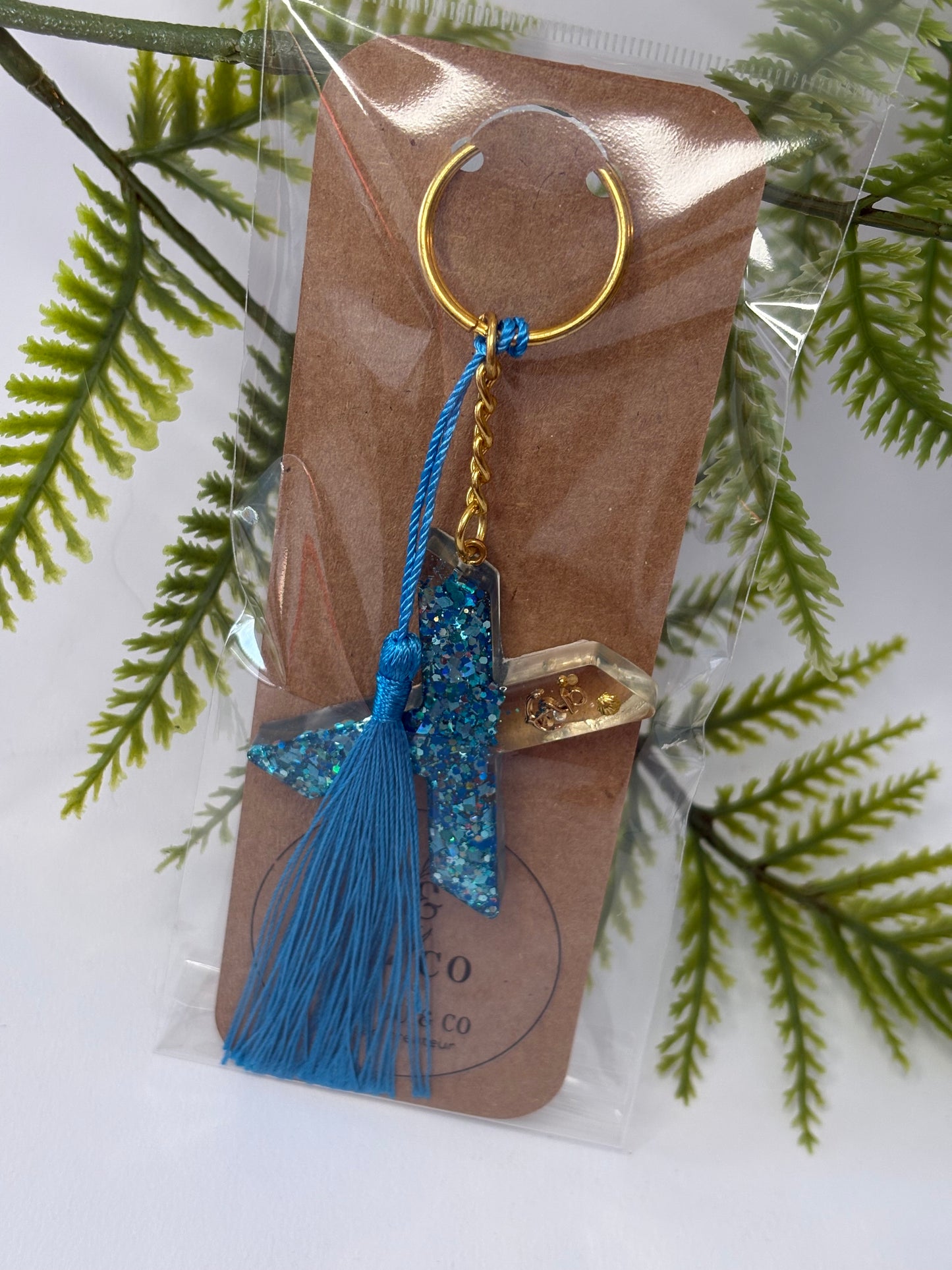 Porte-clés collection lettres Dorés