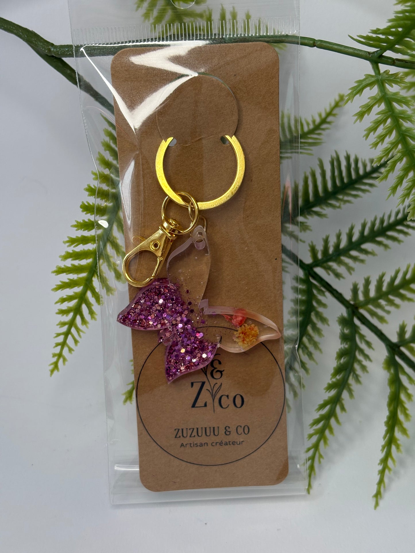 Porte-clés Papillons