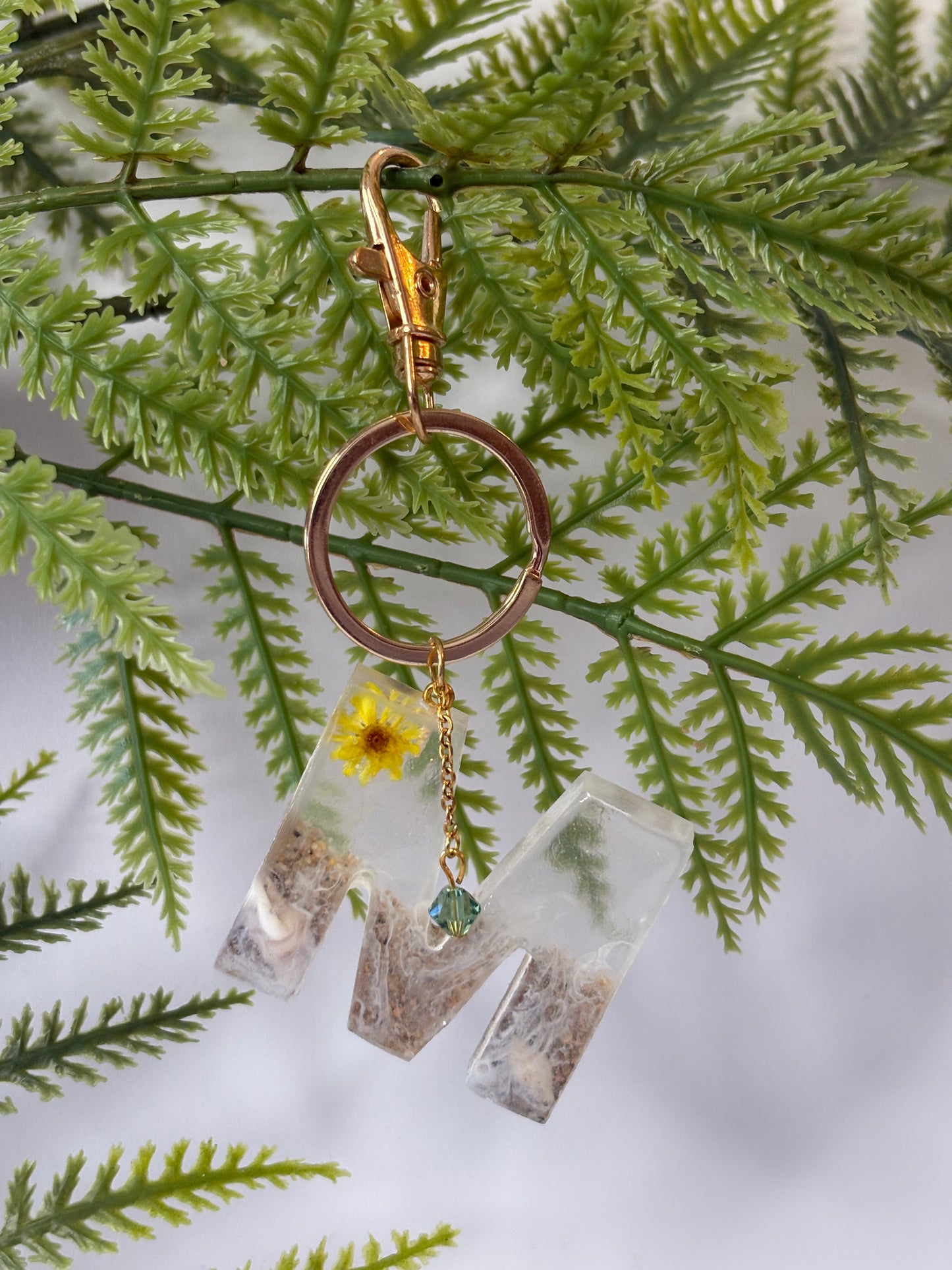 Porte-clés collection lettres Dorés