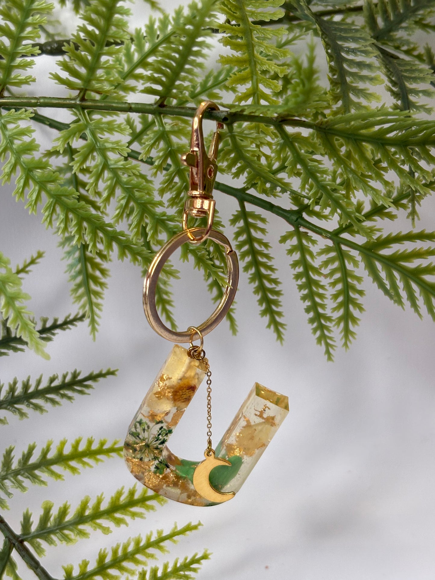 Porte-clés collection lettres Dorés