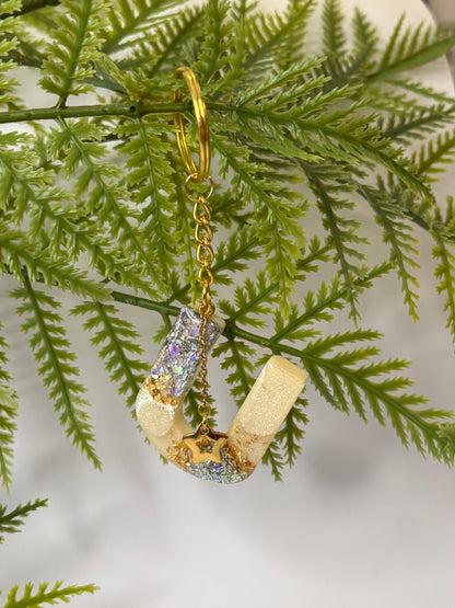 Porte-clés collection lettres Dorés