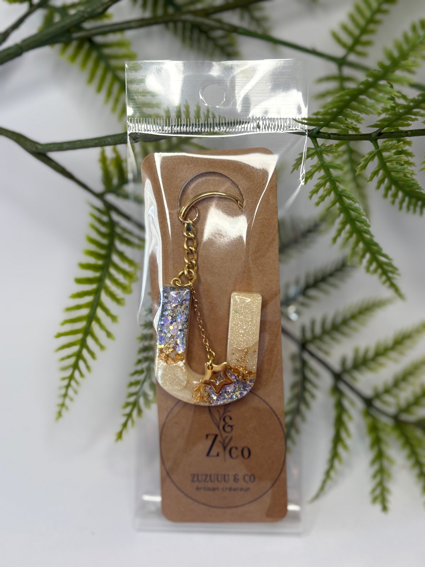 Porte-clés collection lettres Dorés