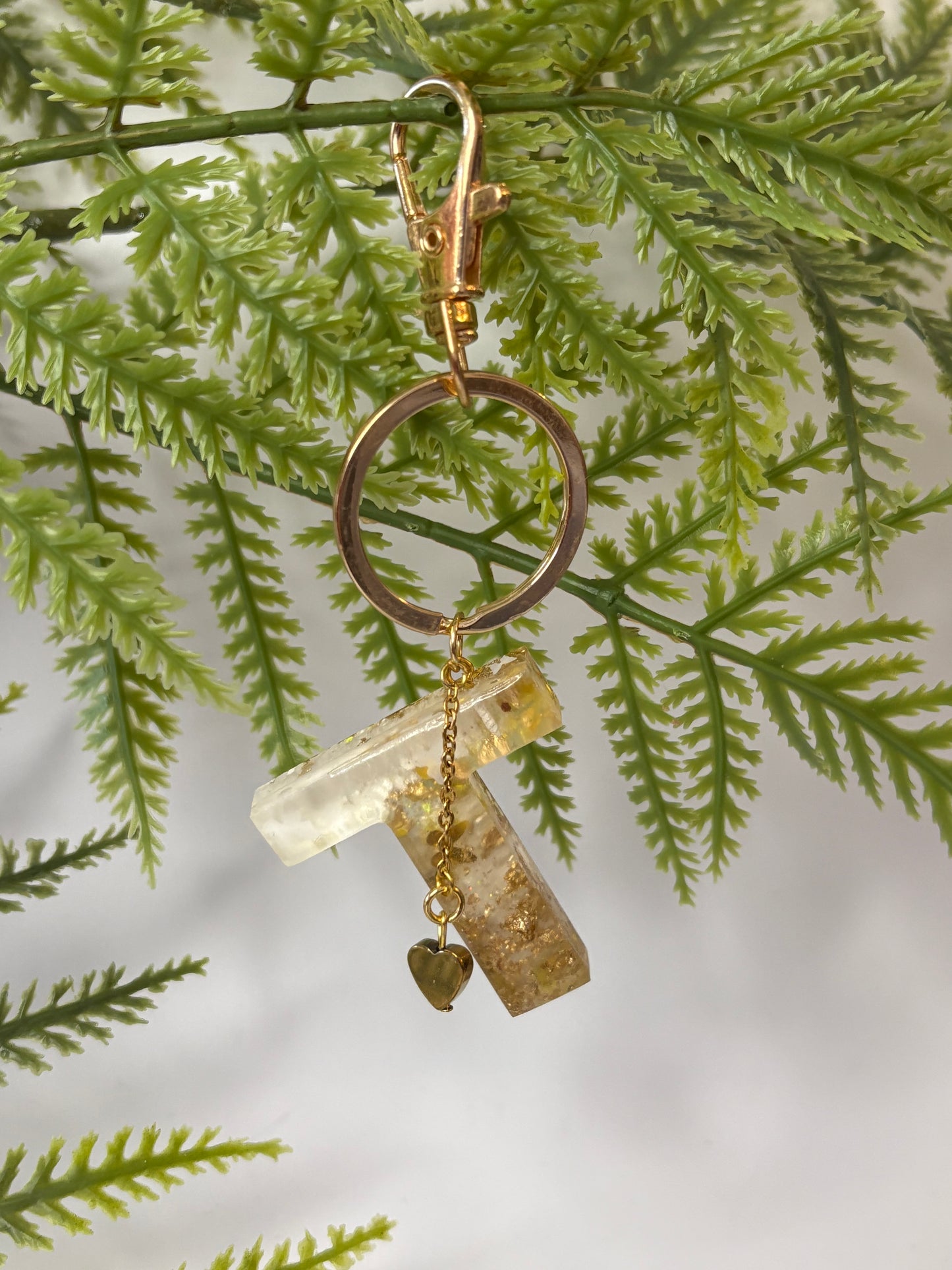 Porte-clés collection lettres Dorés