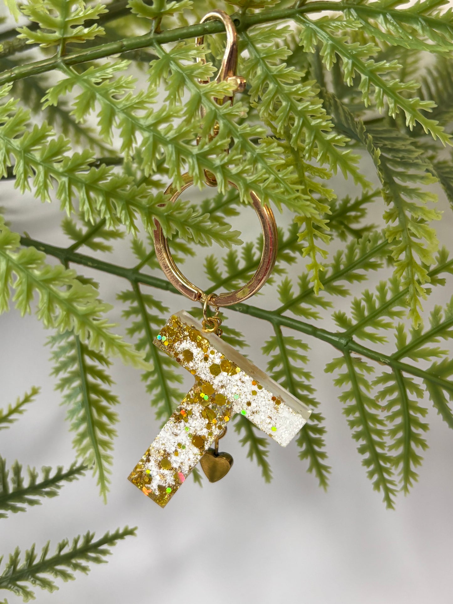 Porte-clés collection lettres Dorés