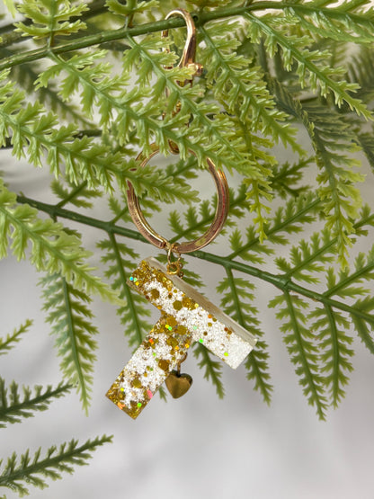 Porte-clés collection lettres Dorés