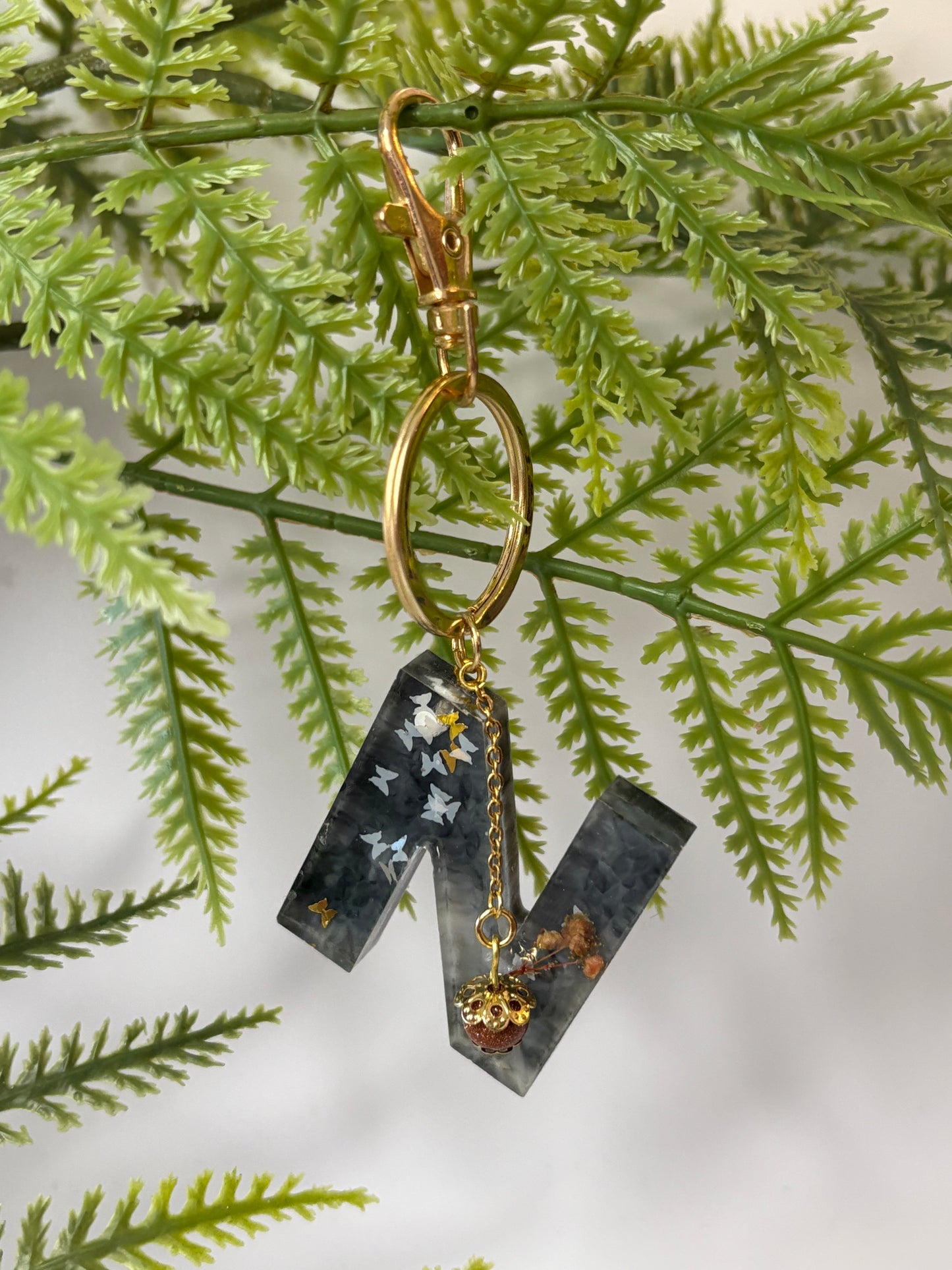 Porte-clés collection lettres Dorés