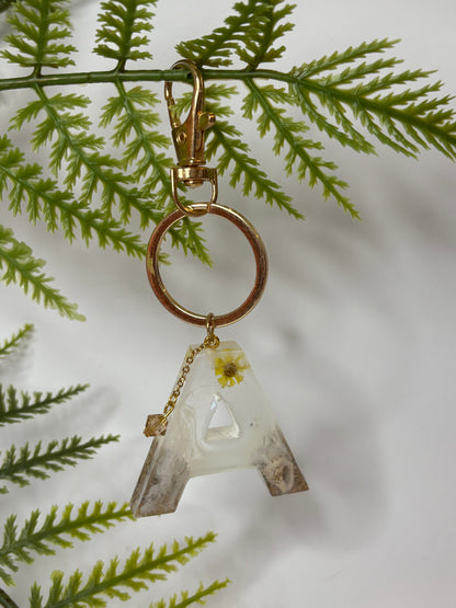 Porte-clés collection lettres Dorés