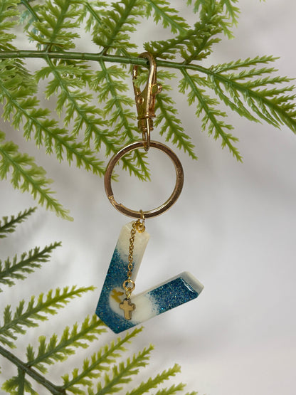 Porte-clés collection lettres Dorés