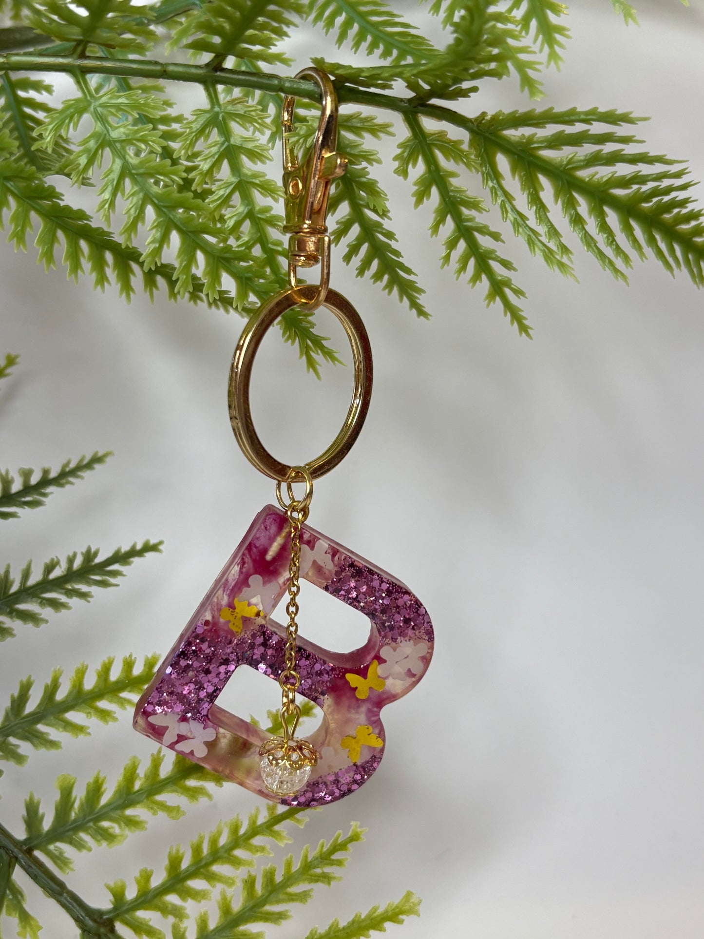 Porte-clés collection lettres Dorés