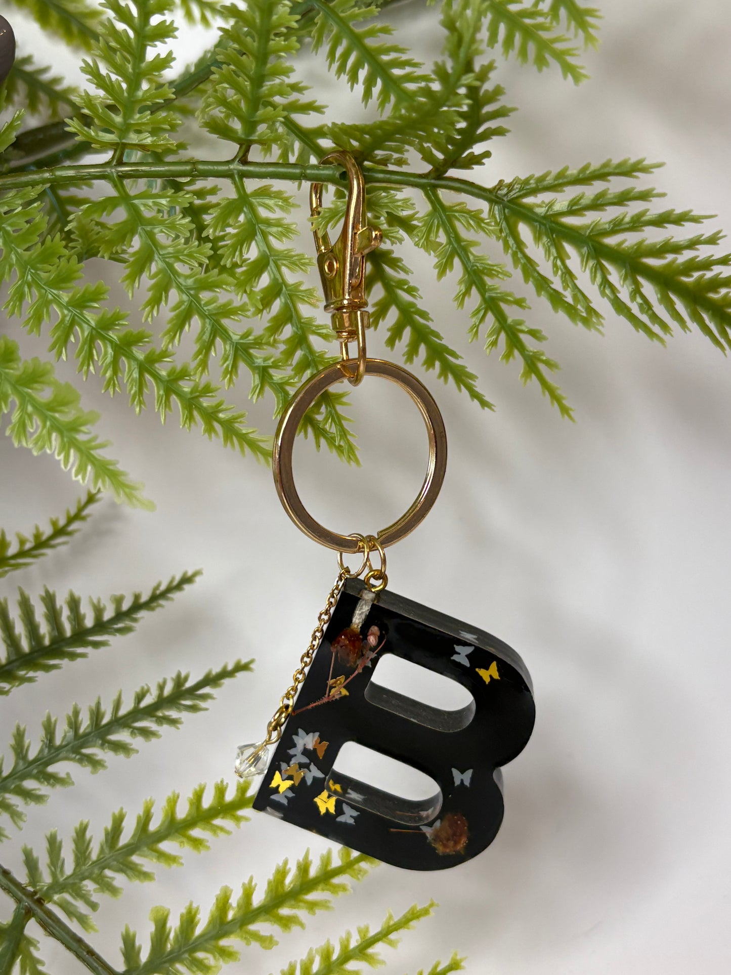 Porte-clés collection lettres Dorés