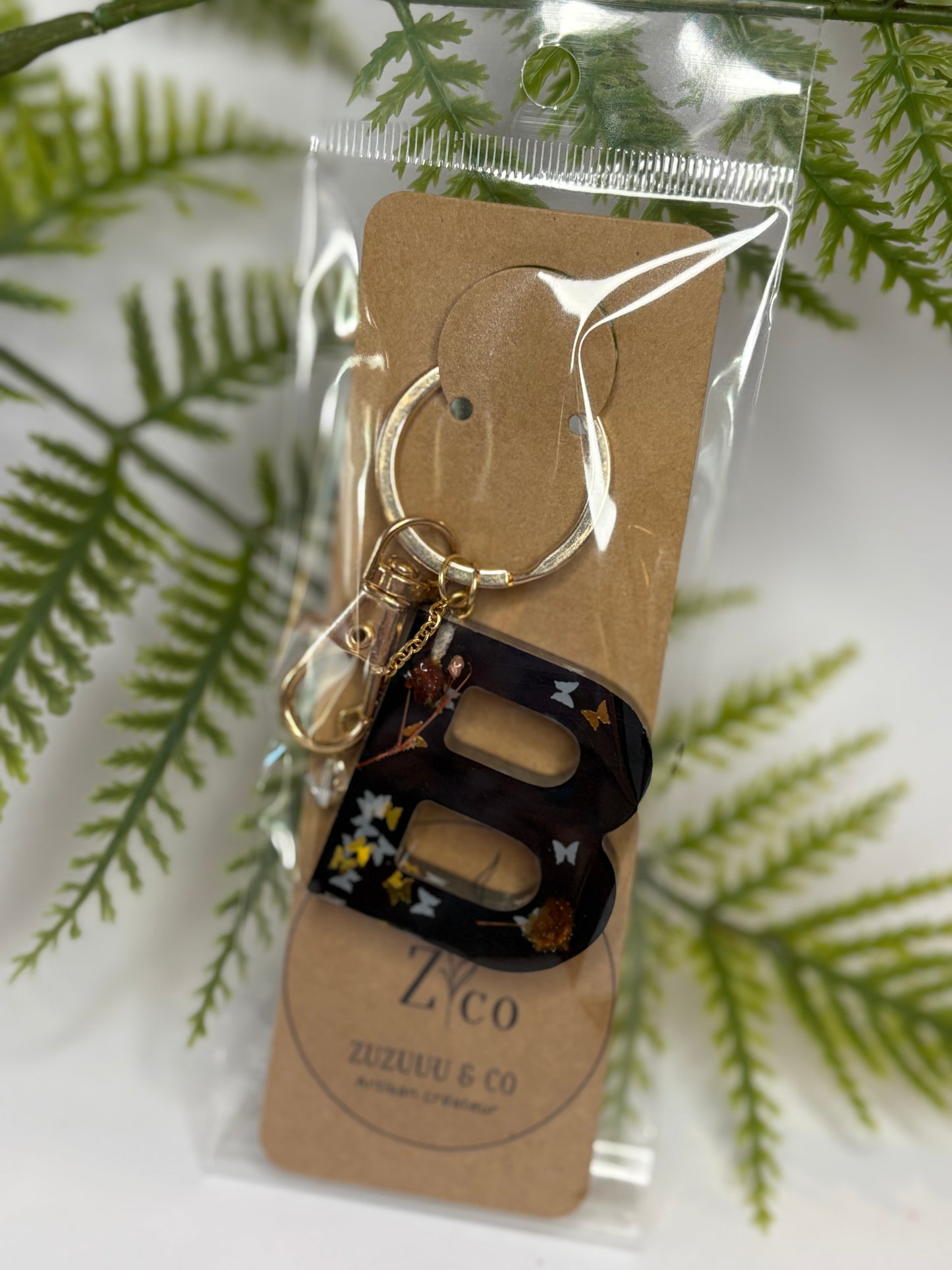 Porte-clés collection lettres Dorés